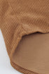 Patchwork Corduroy Buttoned Shirt Jacket